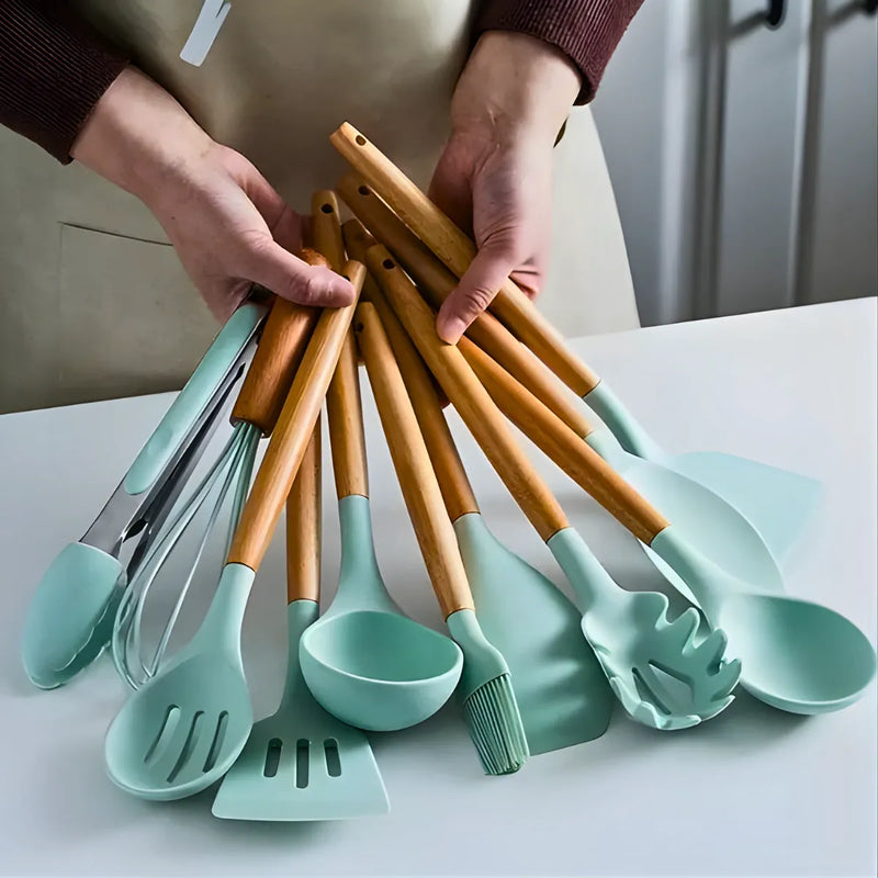 Kit Utensílios de Cozinha Jogo Completo 19 Peças