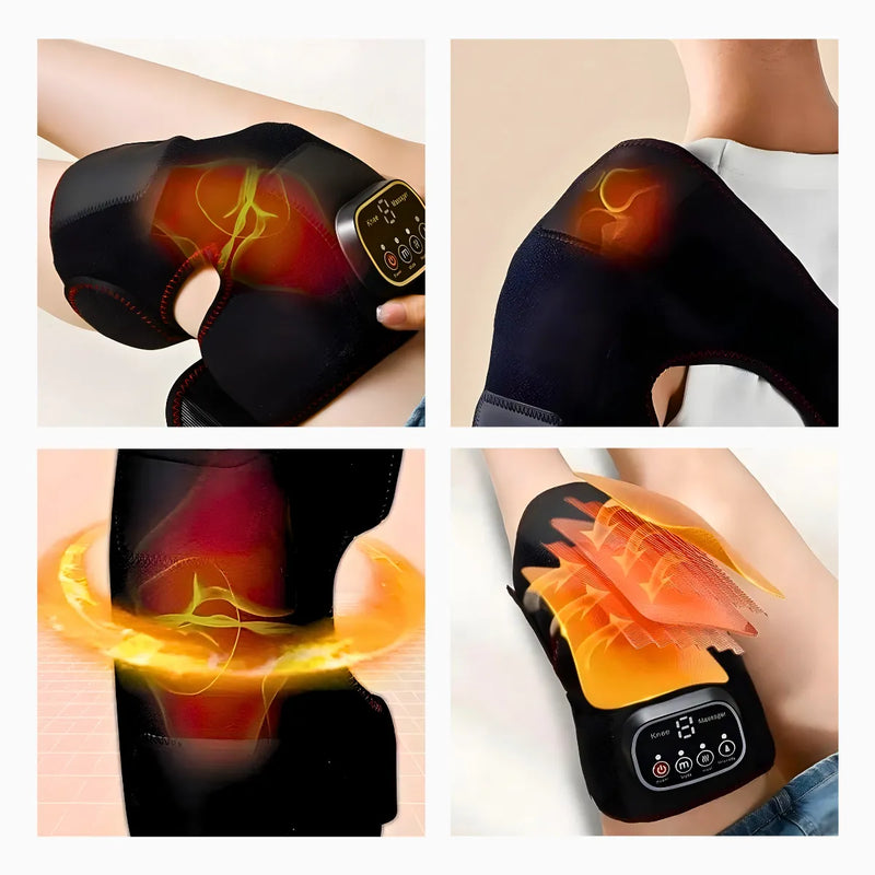 Massageador Elétrico Muscular Multifuncional para Joelhos e Ombros