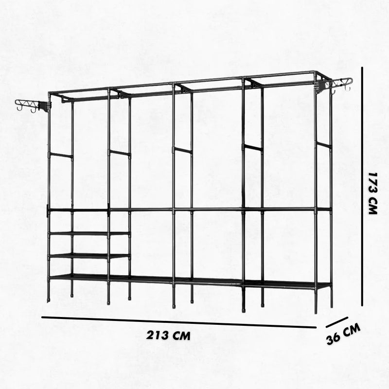 Guarda-Roupa Organizador com 4 colunas